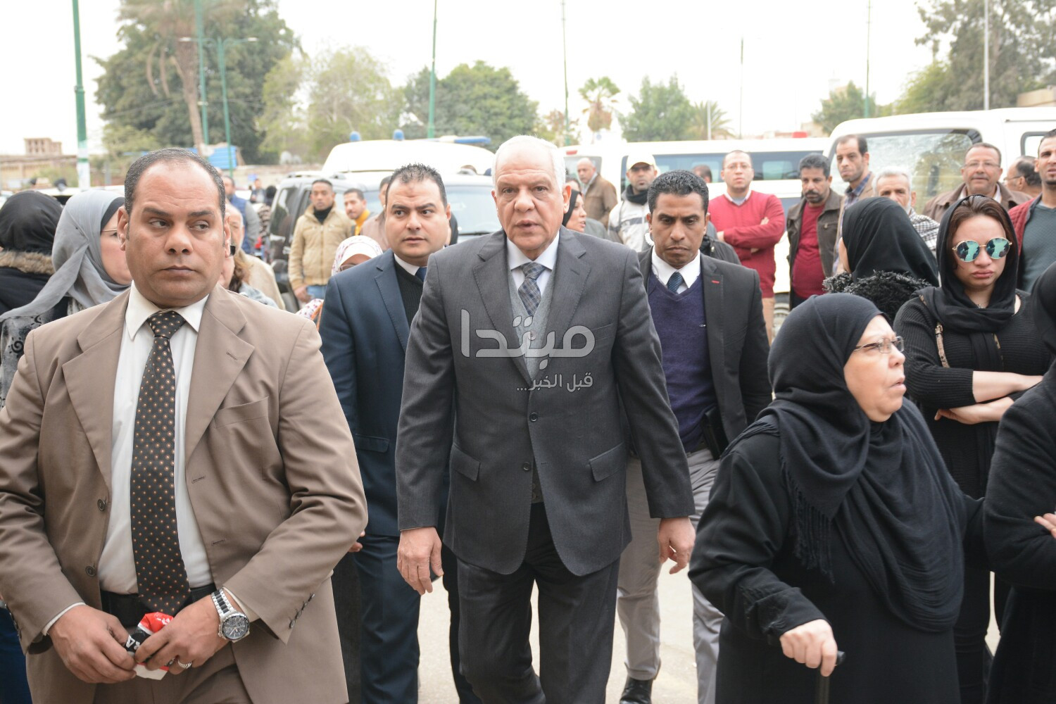 جنازة نجل مايا مرسى