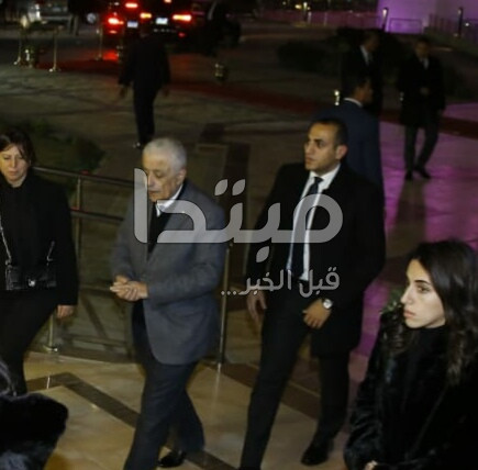 عزاء نجل مايا مرسى