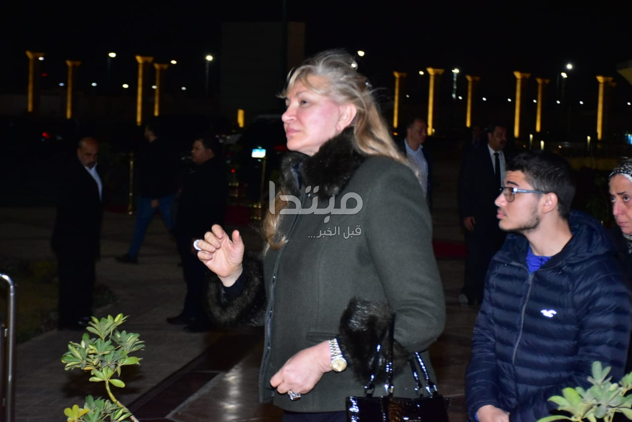 عزاء نجل مايا مرسى