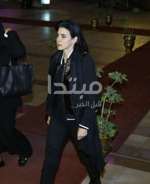 عزاء نجل مايا مرسى