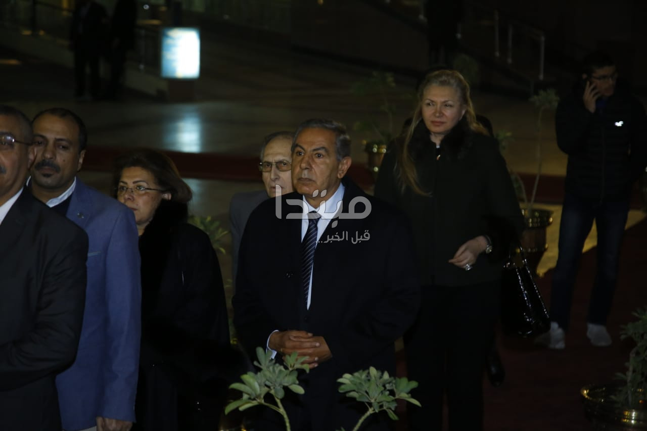عزاء نجل مايا مرسى