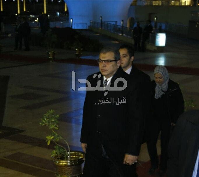 عزاء نجل مايا مرسى