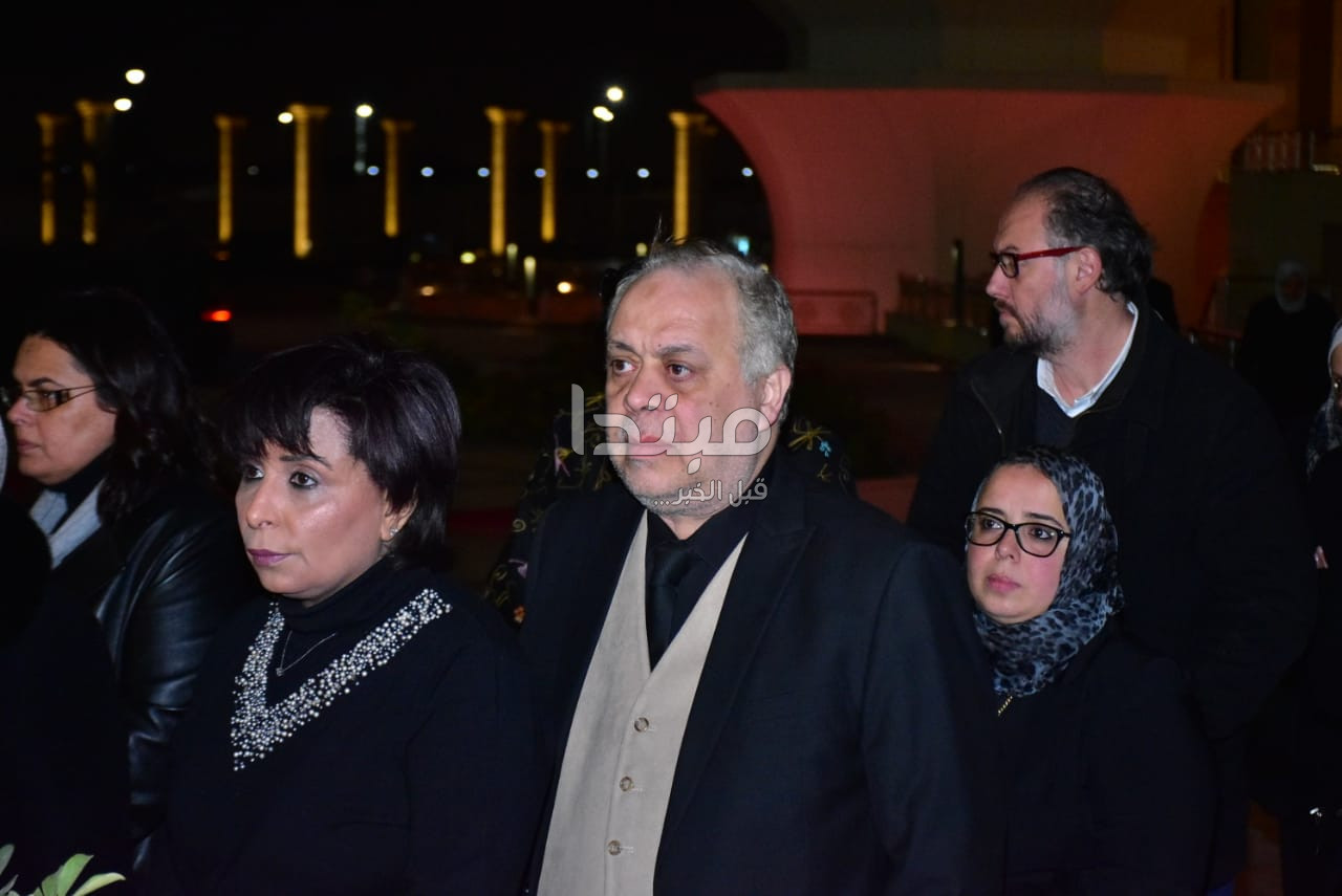 عزاء نجل مايا مرسى