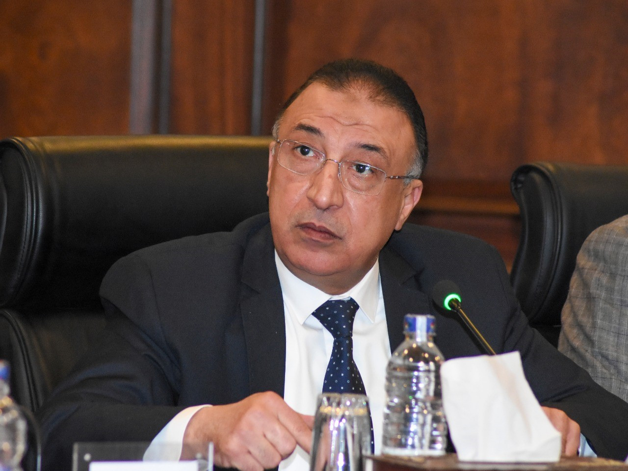 لقاء محافظ الإسكندرية بنواب البرلمان