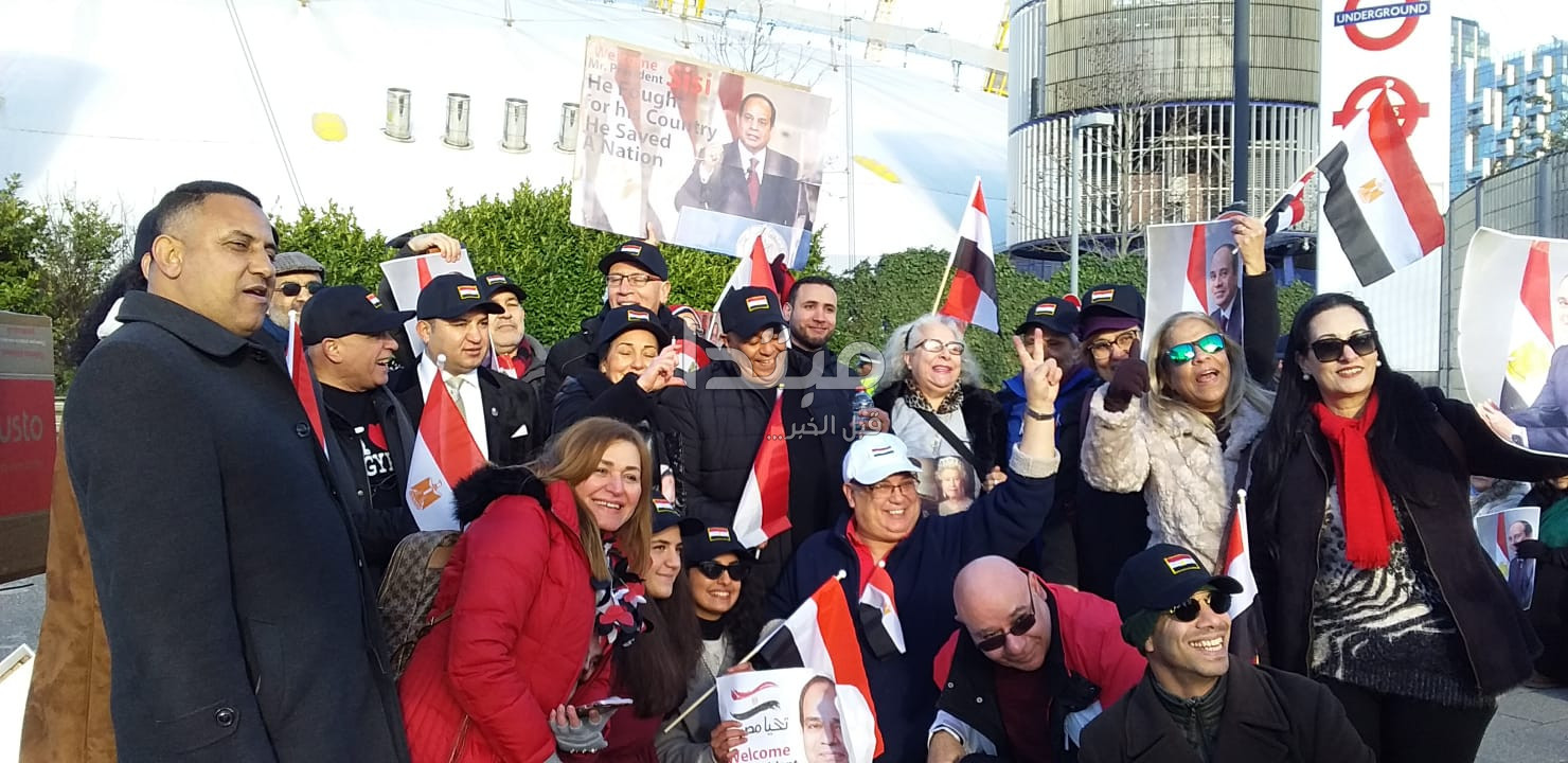 الجالية المصرية بلندن