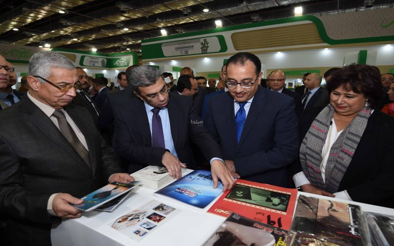 مصطفى مدبولى وإيناس عبد الدايم