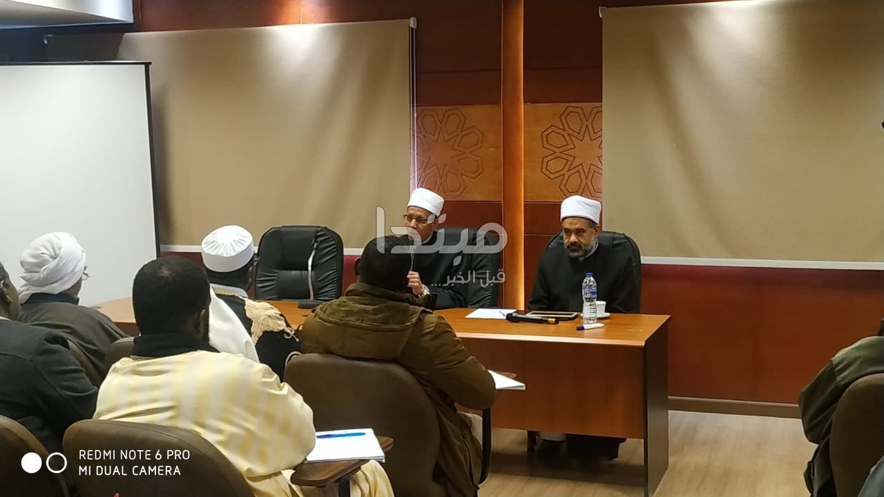 وكيل الأزهر يلتقى أئمة وواعظات ليبيا