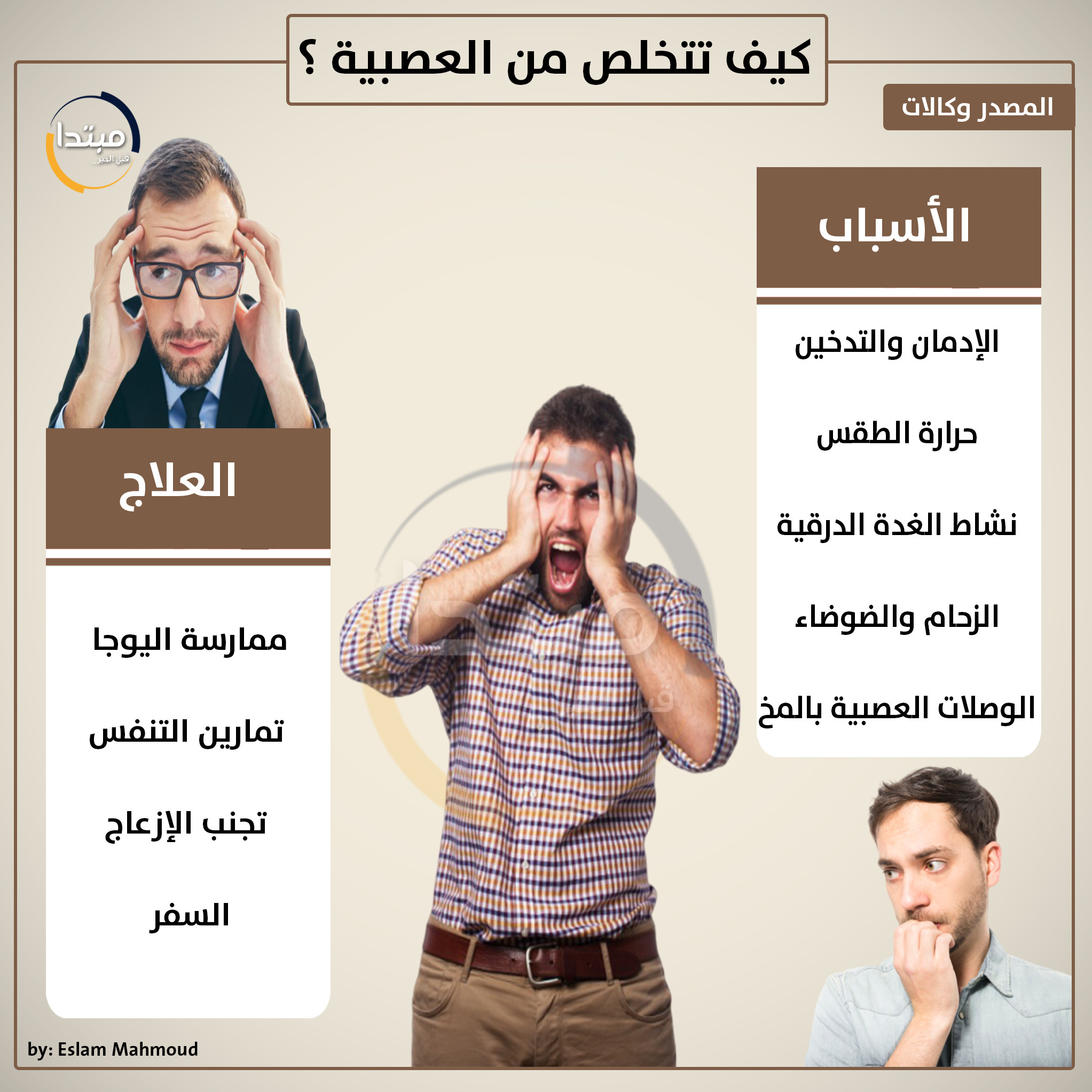 العصبية