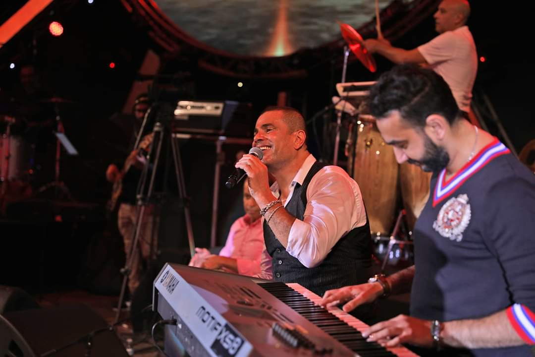 عمرو دياب فى جدة