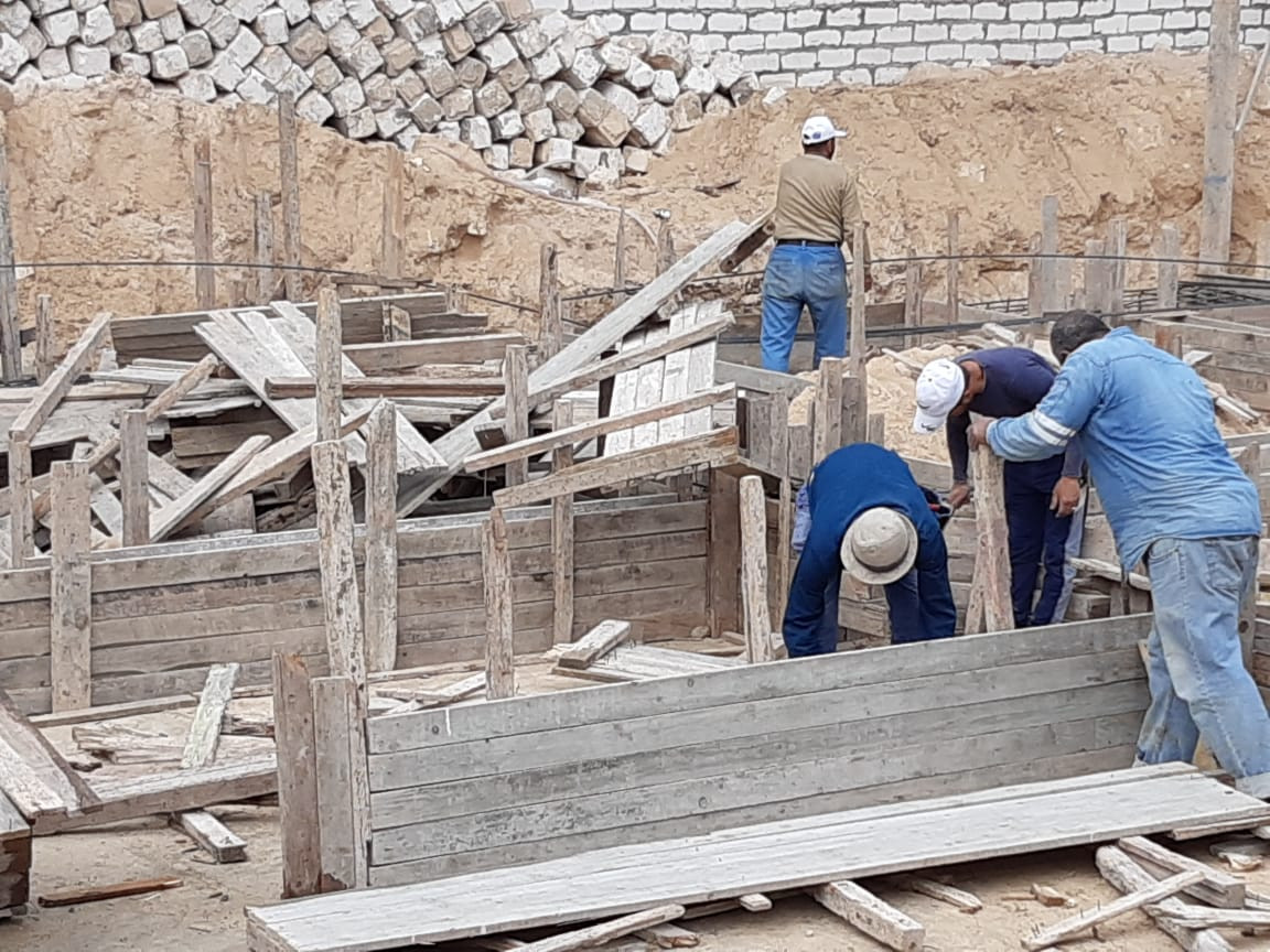 إيقاف أعمال البناء المخالف في الإسكندرية