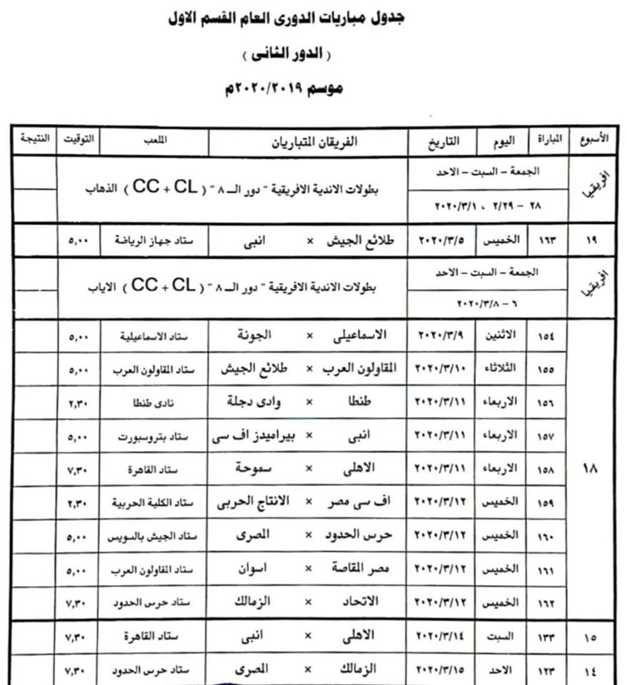 الدورى المصرى