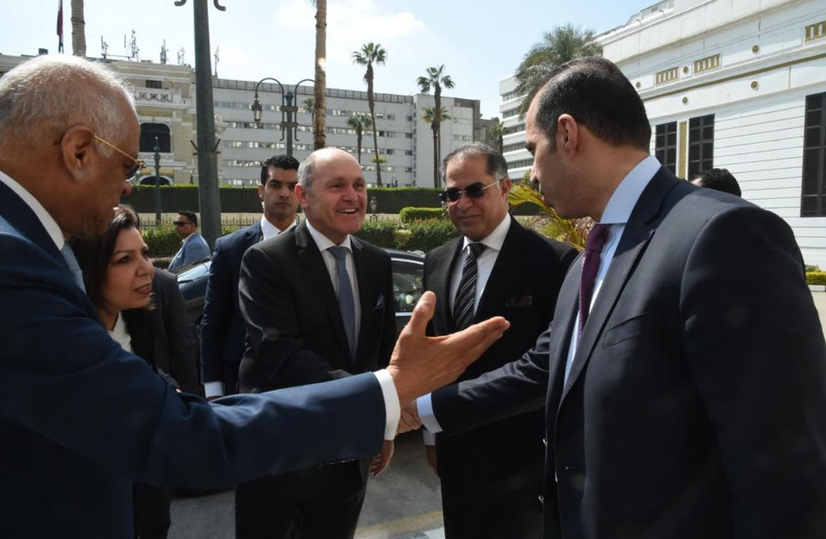 عبد العال يستقبل رئيس برلمان النمسا