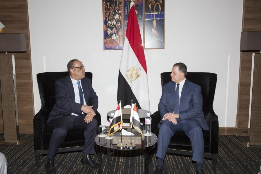 لقاء وزير الداخلية بنظراءه العرب