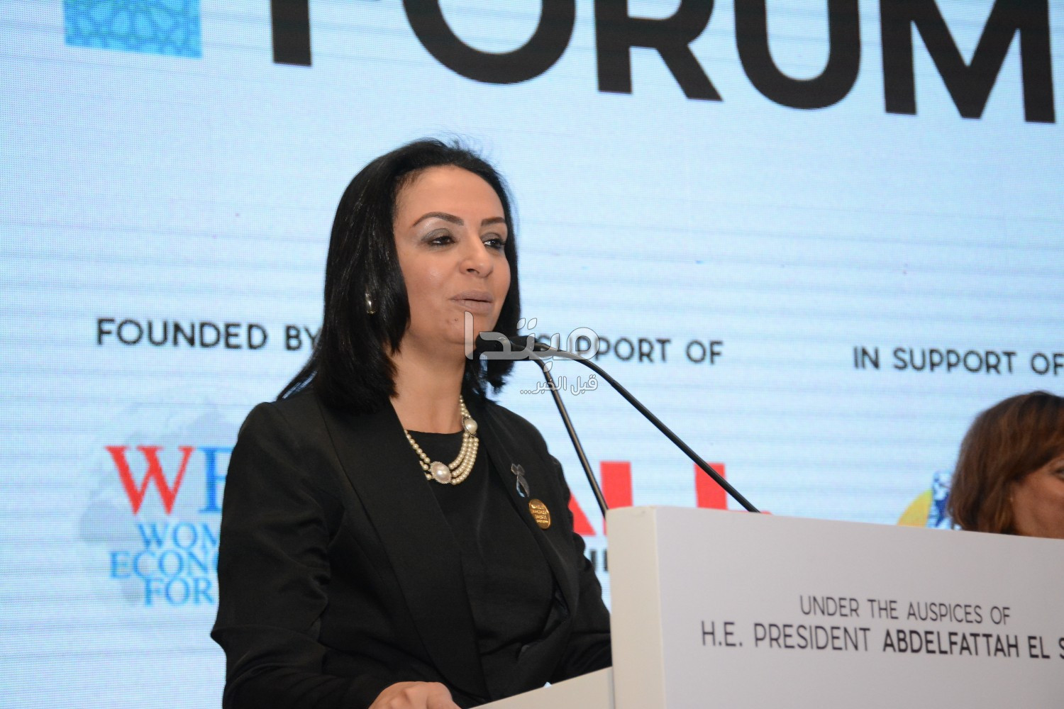 حضور عالمى كبير بالمنتدى الاقتصادى العالمى للمرأة