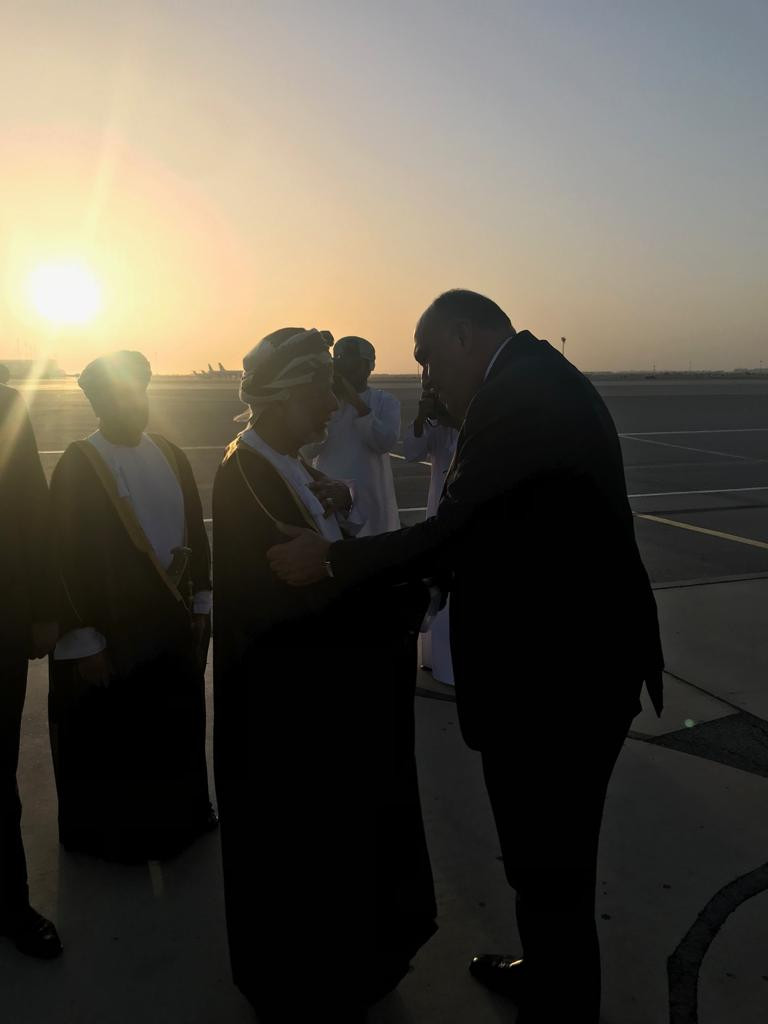 سامح شكرى ونظيره العمانى