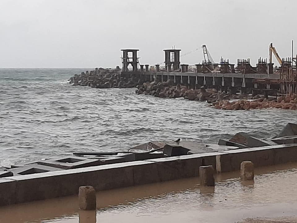 مشروعات حماية الشواطئ في الإسكندرية
