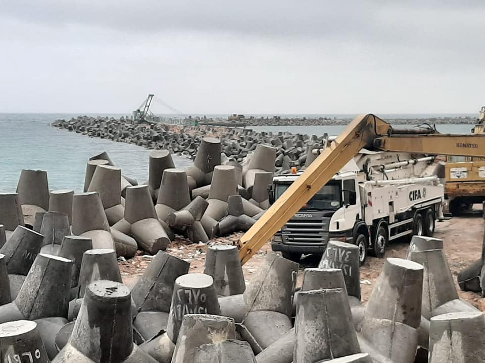 مشروعات حماية الشواطئ في الإسكندرية