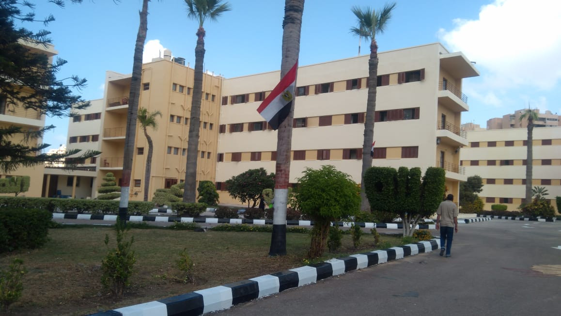 إخلاء المدن الجامعية بالإسكندرية