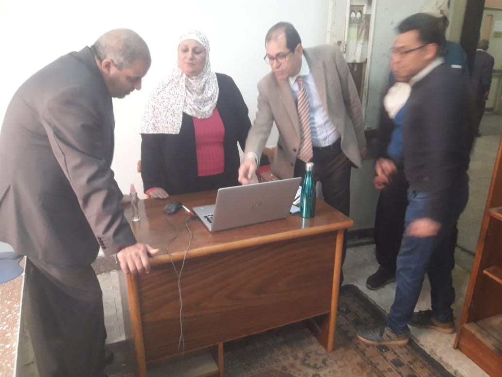 جولة رئيس جامعة الأزهر