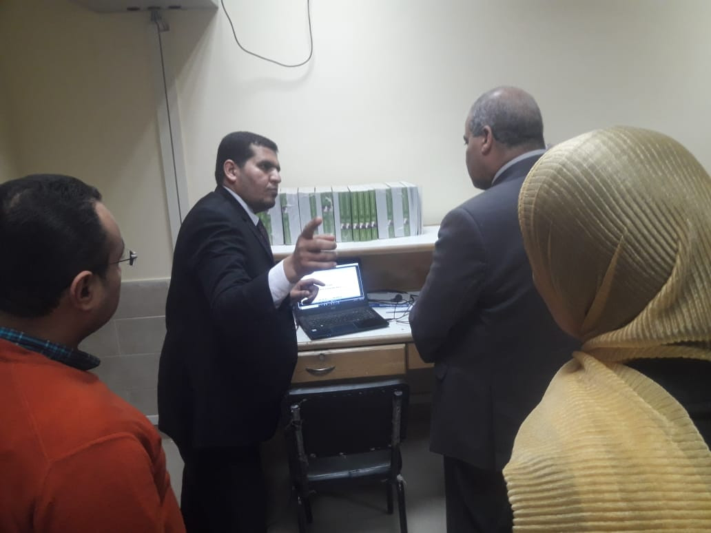 جولة رئيس جامعة الأزهر