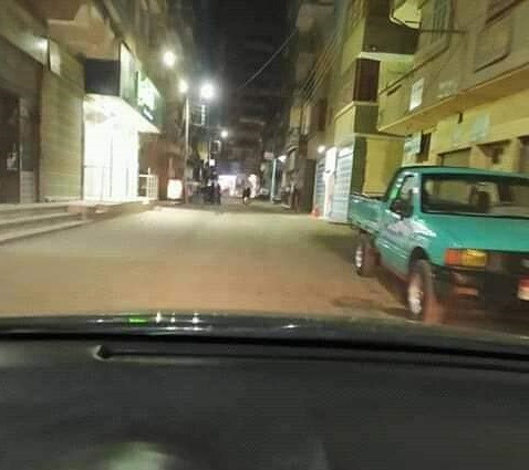 خلو شوارع بلقاس