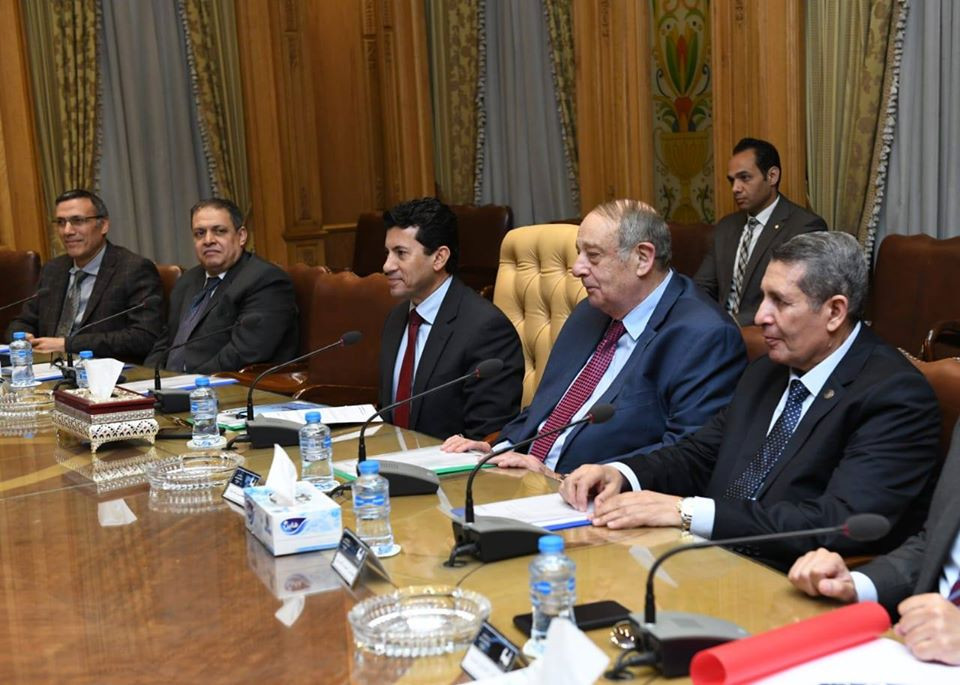 وزيرا الإنتاج الحربى والشباب والرياضة