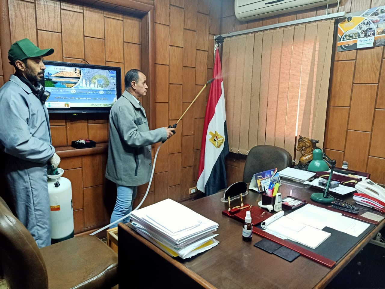 تطهير مبانى الأمن الوطنى ومديرية أمن الشرقية