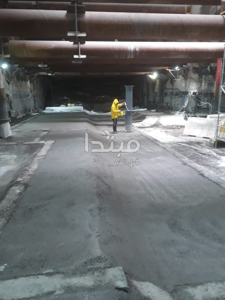 تعقيم وتطهير محطة مترو الزمالك