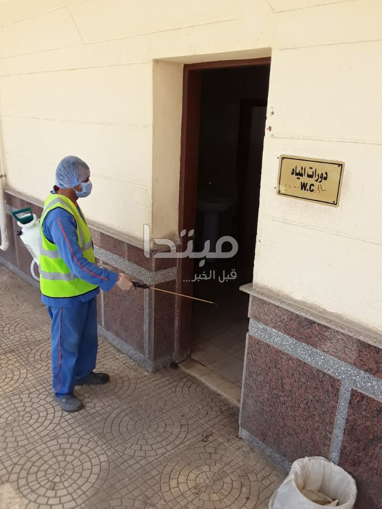 تطهير محطة سكة حديدي أرمنت