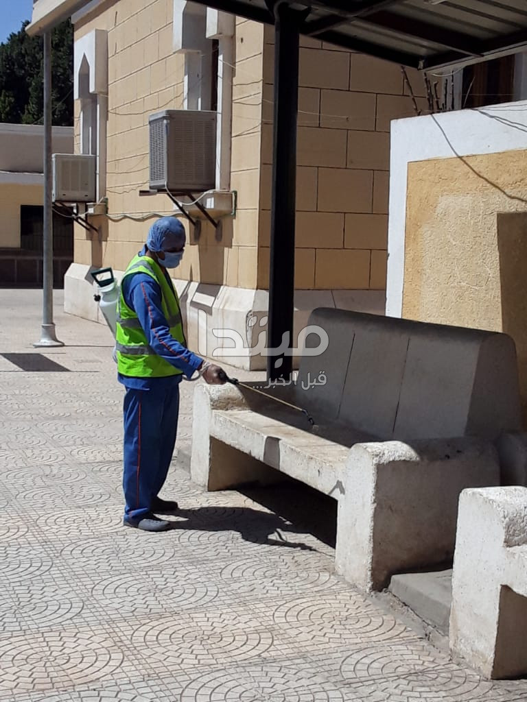 تطهير محطة سكة حديدي أرمنت