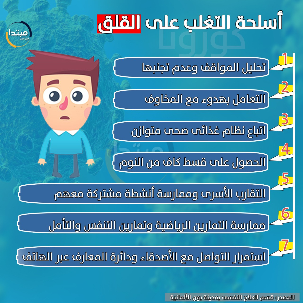 القلق