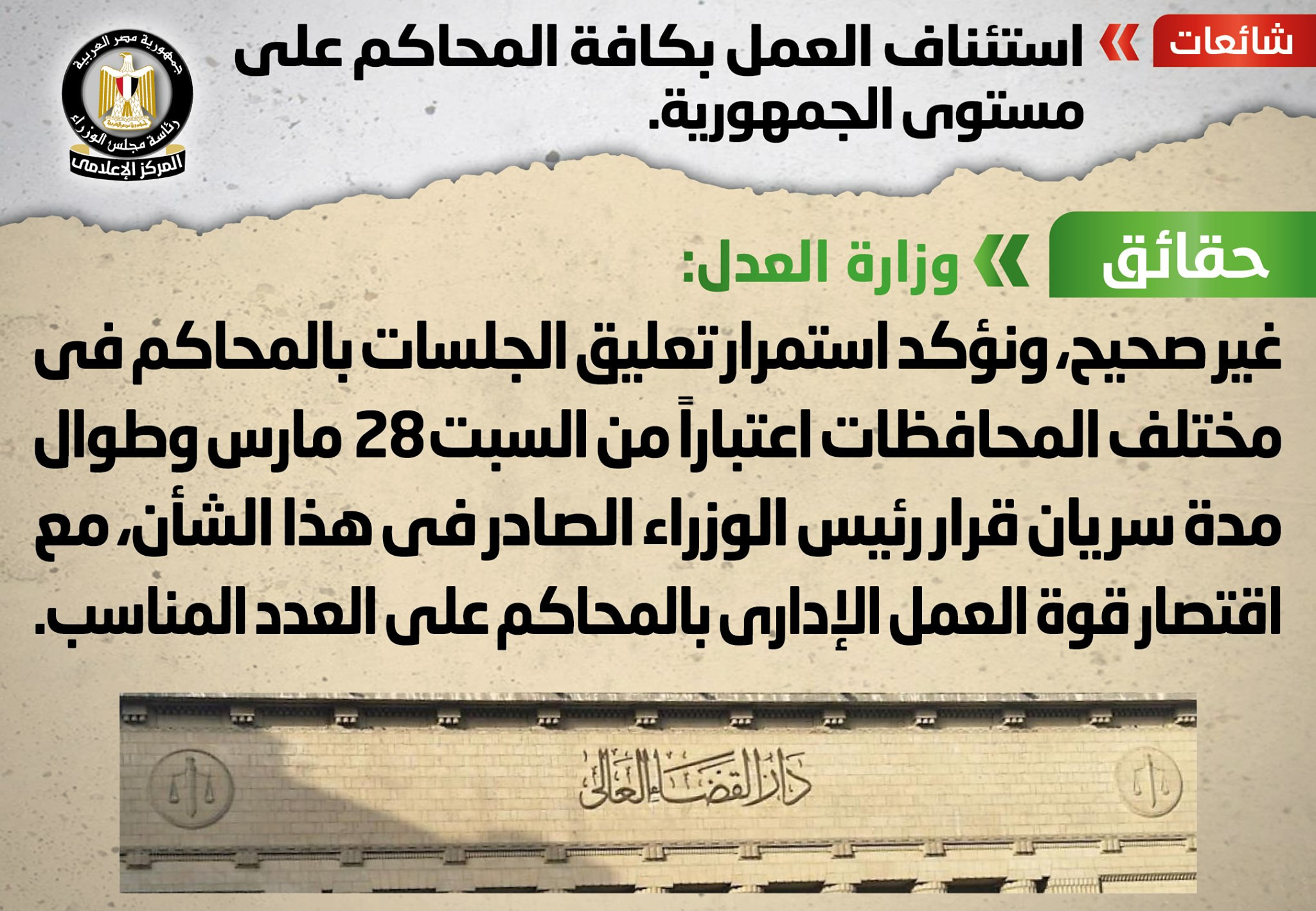 تقرير توضيح الحقائق 10 أبريل