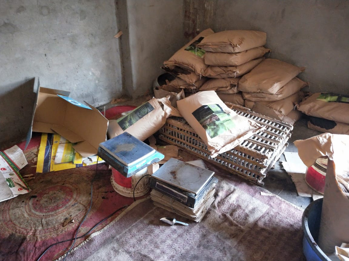 ضبط مصنع غير مرخص