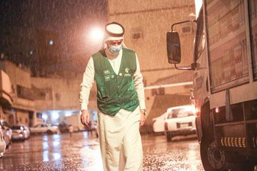 أمطار على مكة