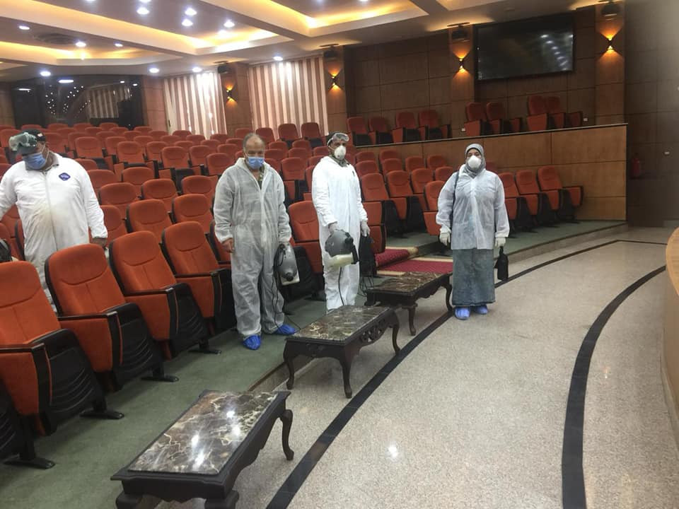 تعقيم الديوان العام
