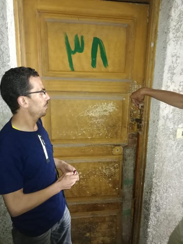 إخلاء وحدات سكنية ومحال بالإسكندرية