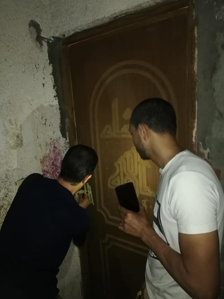 إخلاء وحدات سكنية ومحال بالإسكندرية