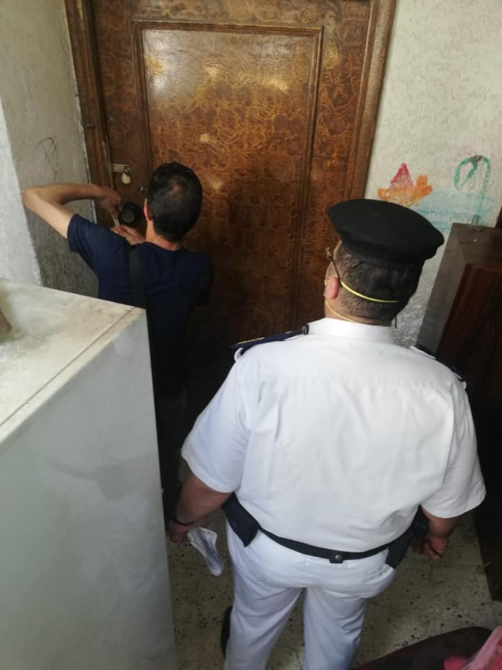 إخلاء وحدات سكنية ومحال بالإسكندرية