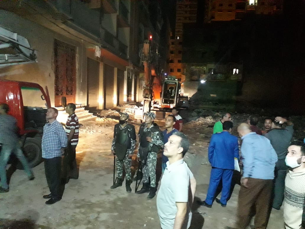 إزالة البناء المخالف فى الإسكندرية