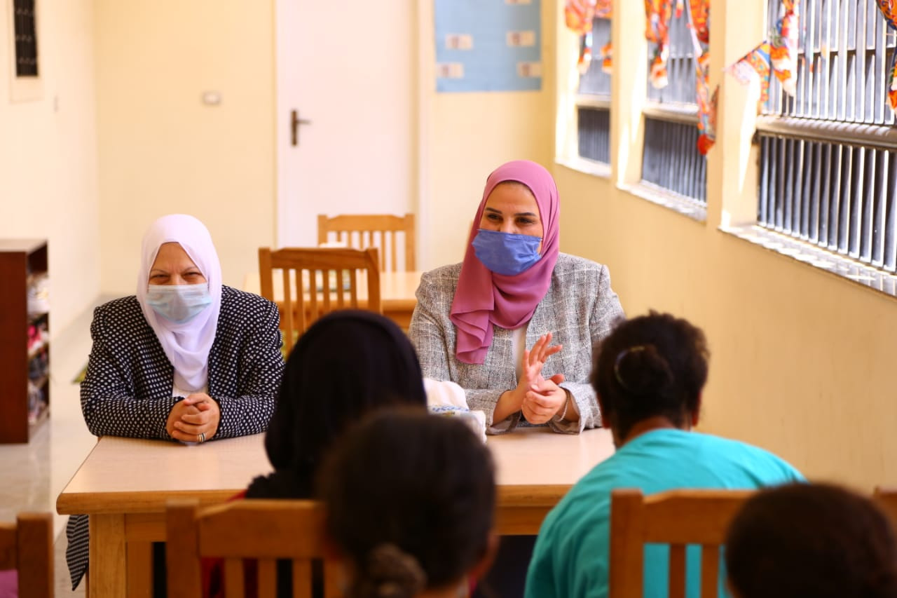 نيفين القباج وزيرة التضامن الاجتماعى