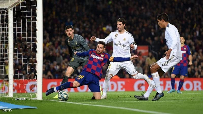 برشلونة وريال مدريد