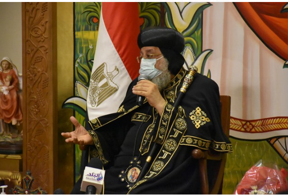 استقبال البابا تواضروس للعالقين