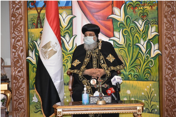 استقبال البابا تواضروس للعالقين