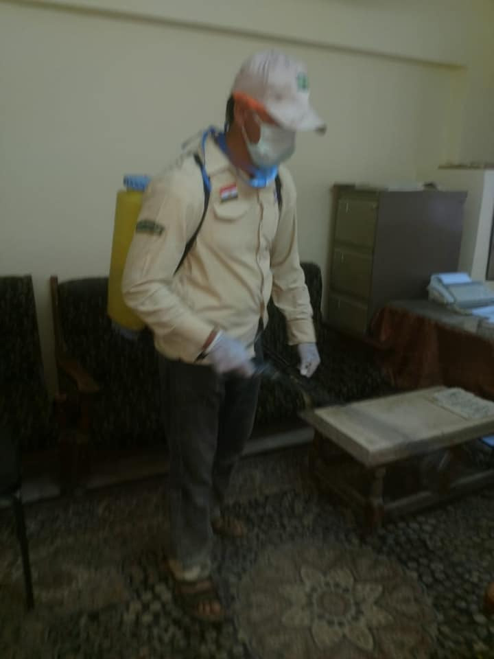 تطهير مقار صرف المعاشات