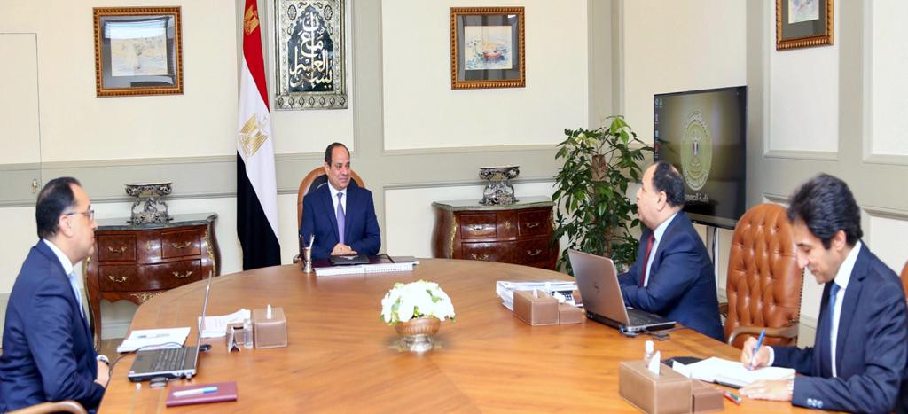 السيسى ومدبولى ومعيط