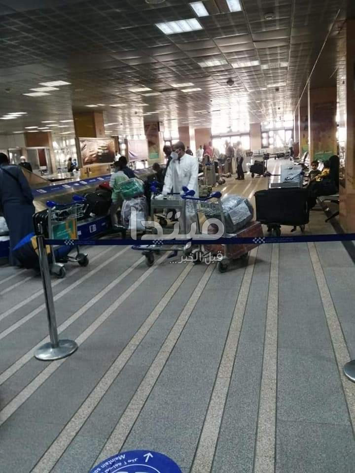 الإجراءات الوقائية بمطار الأقصر