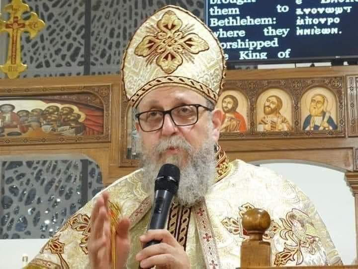 الأب أنتونى حنا، كاهن كنيسة السيدة العذراء ومارمينا بكاليفورنيا