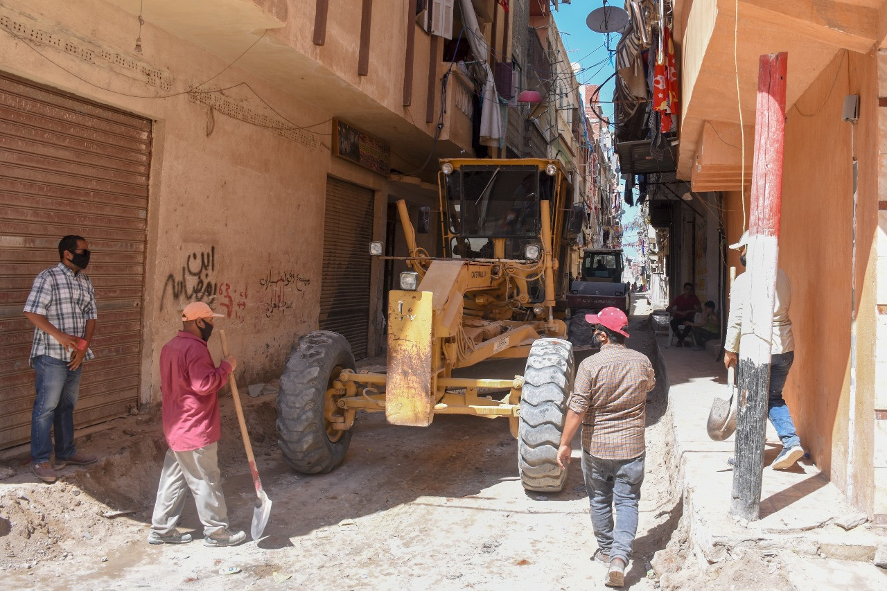 بدء تطوير منطقة محسن الكبرى بالإسكندرية