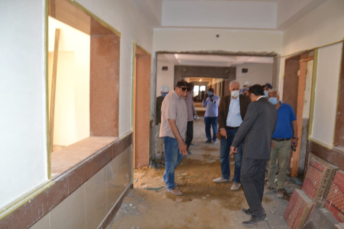 مبنى الكليات الجديد بجامعة الإسكندرية