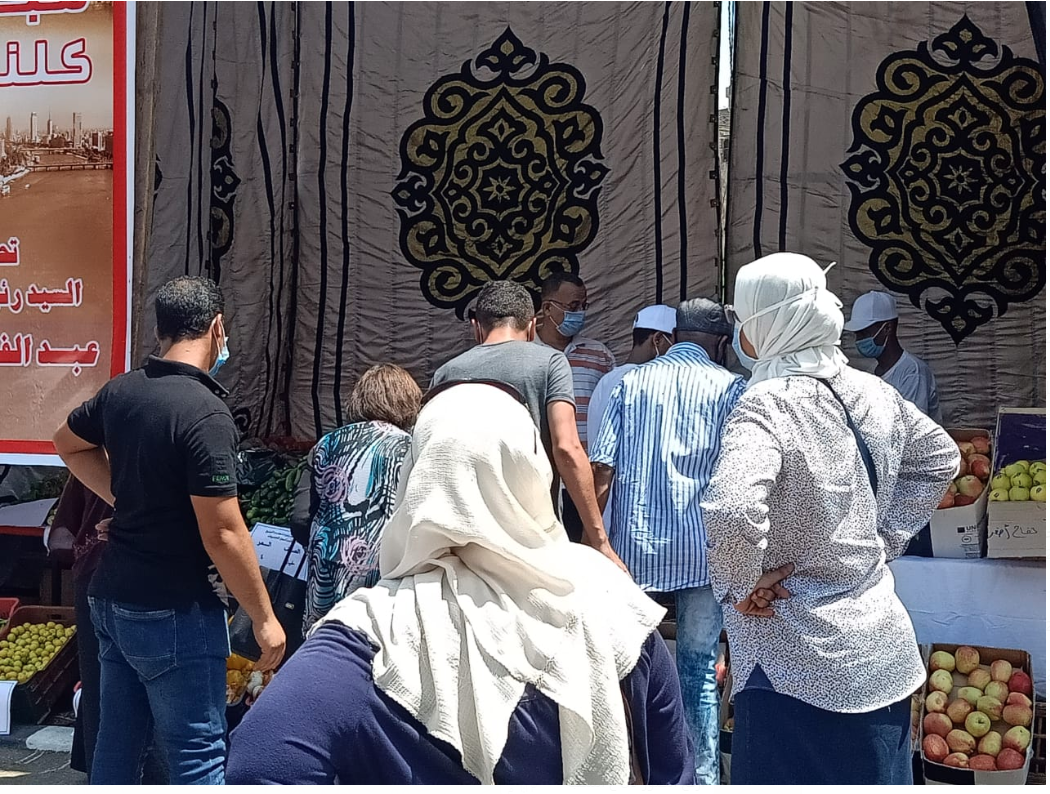 إقبال المواطنين على كلنا واحد